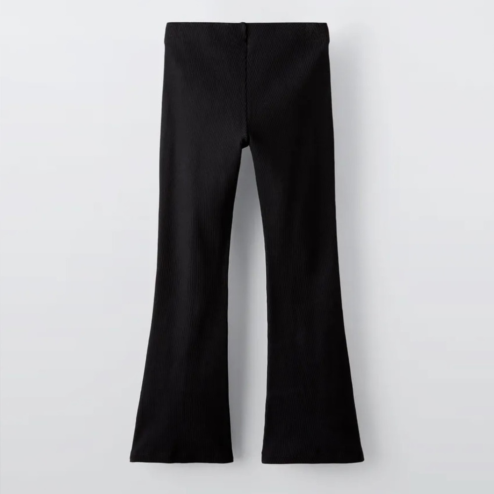 Flared ribbed legging. Like new
